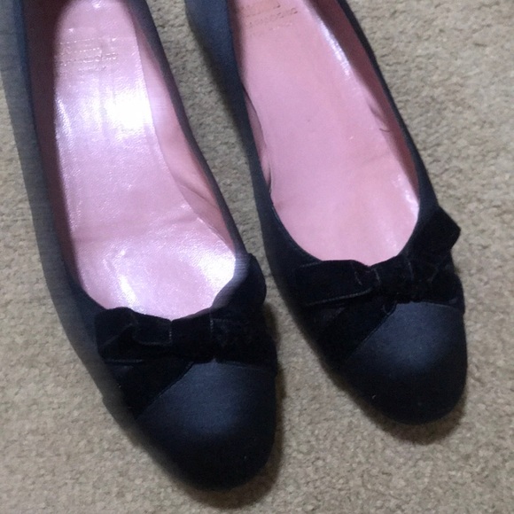 ⚡️FINAL PRICE⚡️ Moschino Cheap and Chic Vintage Black Satin Bow Ballet Flats - Picture 13 of 15